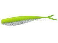 Leurres Lunker City Fat Fin-S Fish 3.5" - #086 Chartreuse Silk Ice