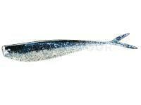 Leurres Lunker City Fat Fin-S Fish 3.5" - #136 Black Ice