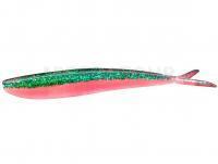 Leurre souple Lunker City Fin-S Fish 4" - #167 Emerald Bubblegum
