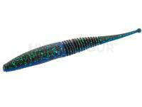 Leurres souples Mikado M-Craft Wiggly Worm 100mm - Blue Black