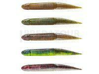 Leurres Savage Gear Ned Dragon Tail Slug 100mm 5.5g 5pcs - Clear Water Mix