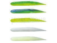 Leurres Savage Gear Ned Dragon Tail Slug 100mm 5.5g 5pcs - Dark Water Mix