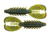 Leurres souples X-Zone Adrenaline Craw 4.25" 11cm - Green Pumpkin Blue Flake