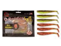 Manns Leurres Souples Q-Paddler Power Packs Allround Mix Krill 8cm 6pcs: 3x pumpkinseed chart. + 3x original appleseed