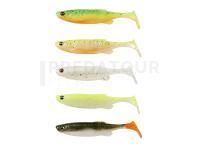 Leurres Savage Gear Fat Minnow T-Tail 10.5cm 11g 5pcs - Darkwater Mix