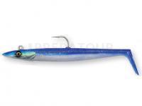 Leurres Savage Gear Sandeel V2 Big Game 21.5cm 140g #8/0 2+1pcs - Blue Peart Silver