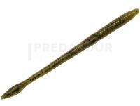 Leurres Strike King KVD Perfect Plastics Finesse Worm 5 inch 12.5 cm - Green Pumpkin