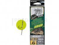 Leaders Owner Method Feeder Braid with Spear FDB-01 10cm 0.18mm #6 15lb 6.8kg 6pcs