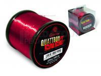 Nylon Quantum Quattron Salsa Transparent Red 2131m 0.35mm 10.50kg / 23.10lbs