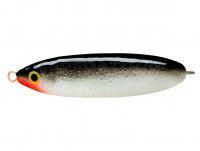 Leurre Rapala Weedless Minnow Spoon 8cm - Black Silver Flake