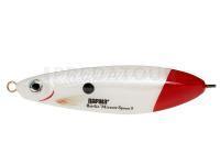 Leurre Rapala Rattlin` Minnow Spoon 8cm - Pearl White Red Tail