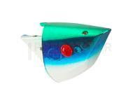 Rhys Davis Teaser Cut Bait Head - Chrome Blue Green