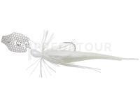 Leurre Savage Gear Crazy Swim Jigs 10cm 8.5g #3/0 tail 7.5cm - White Silver