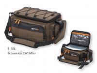 Sac Savage Gear System Box Bags S - 5.5L | 3x boxes size 23x13x3cm | 5 bags PE
