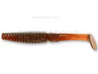 Leurre souple Crazy Fish Scalp Minnow 100mm - 10 Motor Oil | Garlic