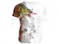 Breathable T-shirt Dragon - perch white L