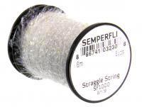 Semperfli Straggle String Micro Chenille 6m / 6.5 yards (approx) - SF1000 White