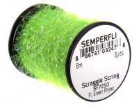Semperfli Straggle String Micro Chenille 6m / 6.5 yards (approx) - SF7250 Fluoro Green Rhyacophilla