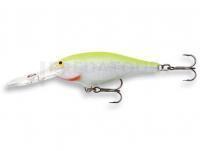 Leurre Rapala Shad Rap 9cm 15g - Silver Flo. Chartreuse