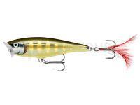 Leurre Rapala Skitter Pop 5cm - STGS Striped Grey Shiner