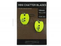 Spro Trout Master Mini Chatter Blades 14mm - Yellow