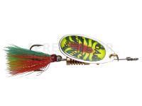 Cuiller Tournante DAM Effzett Standard Spinner Dressed #1 / 3g - Fire Shark