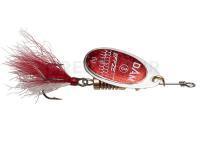 Cuiller Tournante DAM Effzett Standard Spinner Dressed #4 / 10g - Reflex Red