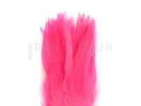 Plumes Wapsi Strung Rooster Saddles - fl.pink/white