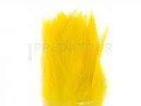 Plumes Wapsi Strung Rooster Saddles - yellow/white