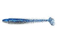 Leurre souple Lunker City Swimmin Ribster  4 - #025 Blue Ice