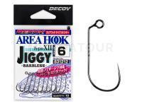 Hameçons Decoy Area Hook Type XII JIGGY AH-12 Barbless - #6