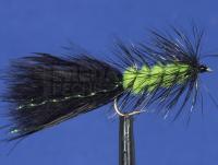 Mouche Tadpole Black & Lime no. 10