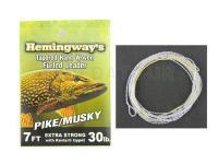 Tapered Furled Leader - Pike Musky 7ft 30lb