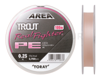 Tresse Toray Area Trout Real Fighter PE 100m 0.3G 6lb - 0,09 mm