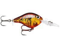 Leurre Rapala Ultra Light Crank 3cm - Glass Amber Tiger UV