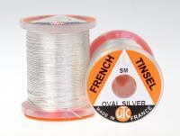 UTC French Tinsel Small Oval Silver