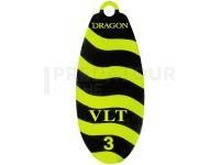Cuiller Tournante Dragon VLT-Classic no. 1 6g - black-yellow fluo