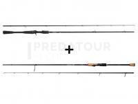 Canne Shimano Poison Adrena Casting 2.06m Max 150g (+ Yasei BB Street 2.10m 3-12g)