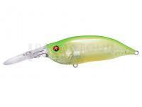 Leurre Megabass IXI Shad Type-3 57mm 7g - CLEAR LIME CHART