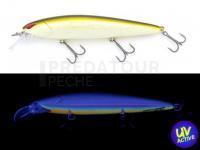 Leurre Dur Nories Laydown Minnow MID 110 - 112mm 18g BR-324 Rootbeer Shad