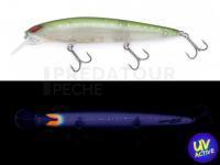 Leurre Dur Nories Laydown Minnow MID 110 - 112mm 18g BR-75 Clear Water Green