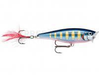 Leurre Rapala Skitter Pop 9cm - Striped Hot Blue