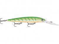 Leurre dur Rapala Down Deep Husky Jerk 14cm 23g - Green Tiger UV