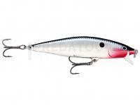 Leurre Rapala Flat Rap 8cm 7g - Chrome (CH)