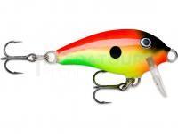 Leurre Rapala Mini Fat Rap 3cm - Orange Parrot