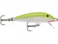 Leurre Rapala Original Floater 5cm - Silver Fluorescent Chartreuse