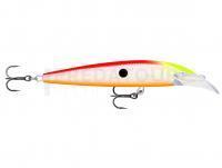 Leurre Rapala Scatter Rap Deep Husky Jerk 10cm - Pearl Chartreuse Orange UV