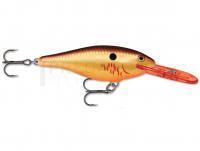 Leurre Rapala Shad Rap 7cm 8g - Bleeding Copper Flash
