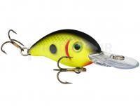 Leurre Strike King Pro Model Series 3 | 6cm 10.6g - Black Back Chartreuse