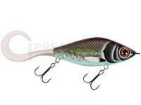 Leurre Strike Pro Guppie Jr 11cm 70g - Midnight Shiner - Pearl White